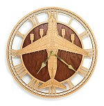 C-17 Globemaster Transport<br>Wooden Wall Clock